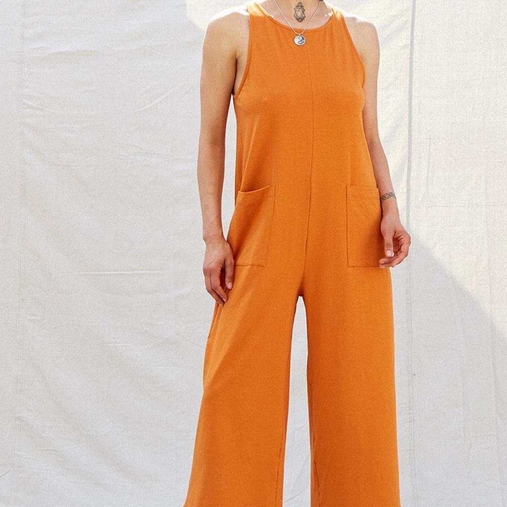 back beat co Everyday Cotton Jumpsuit